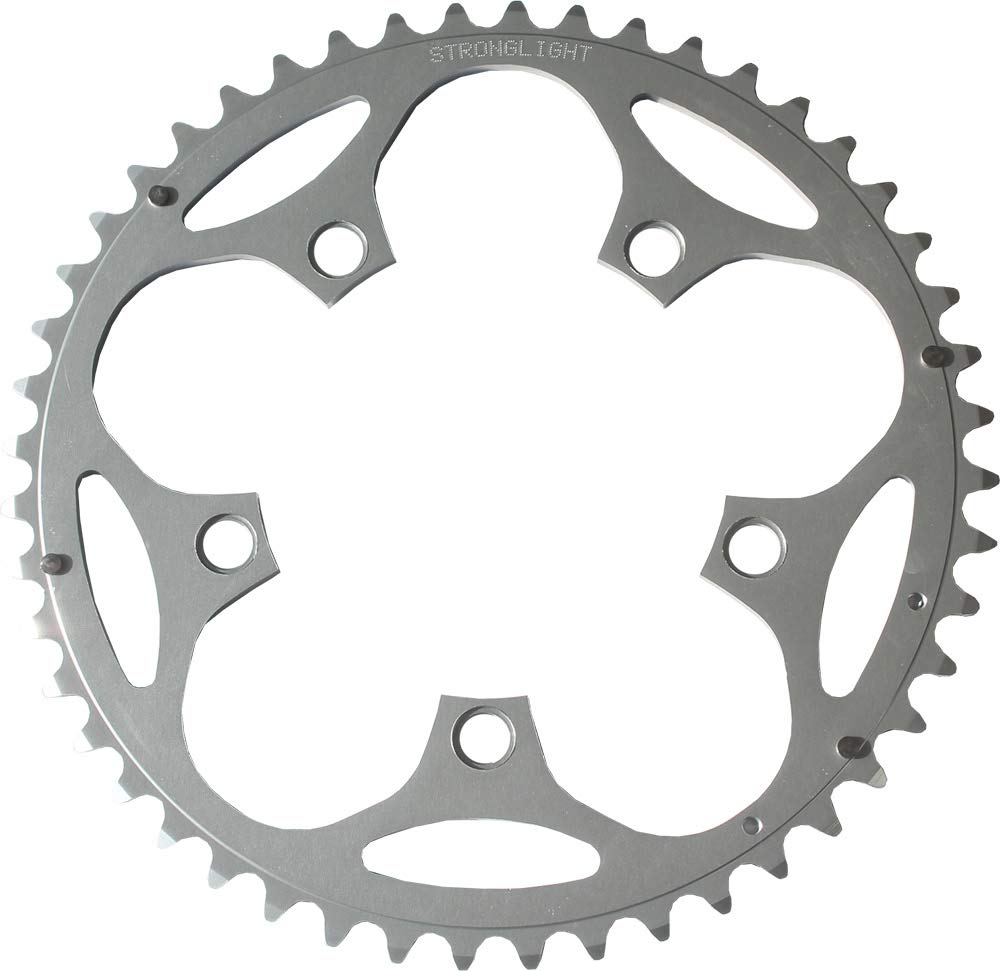 Amazon | Stronglight 5-Arm / 110PCDチェーンリング - シルバー、52 T